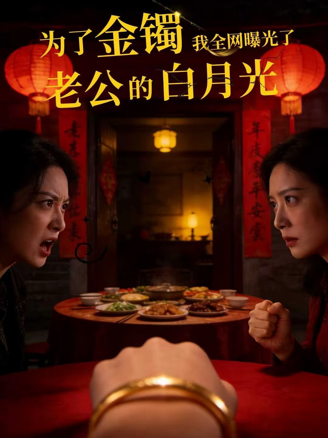 为了金镯，我全网曝光了老公的白月光